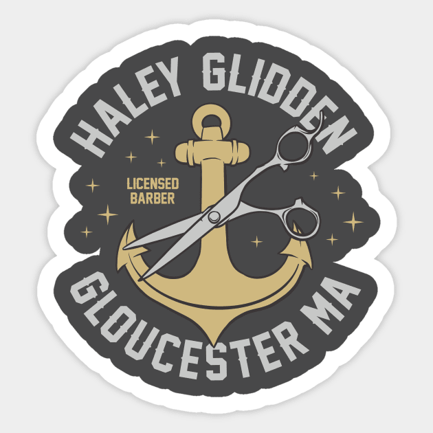 haley barbershop Sticker by stayfrostybro